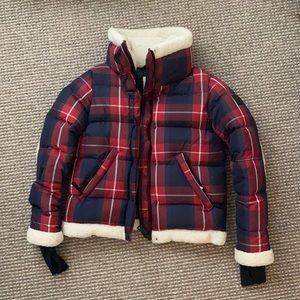 SAM PLAID PUFFER COAT